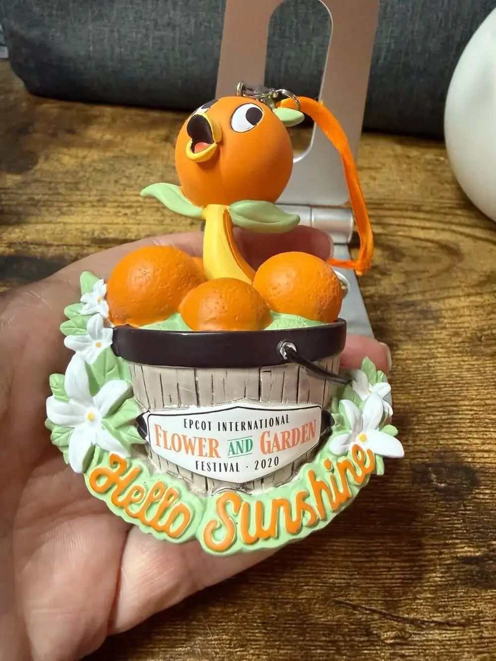 Disney Orange Bird International Flower and Garden Festival Ornament 2020